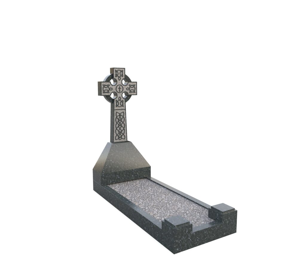 Kerbed Gravestone