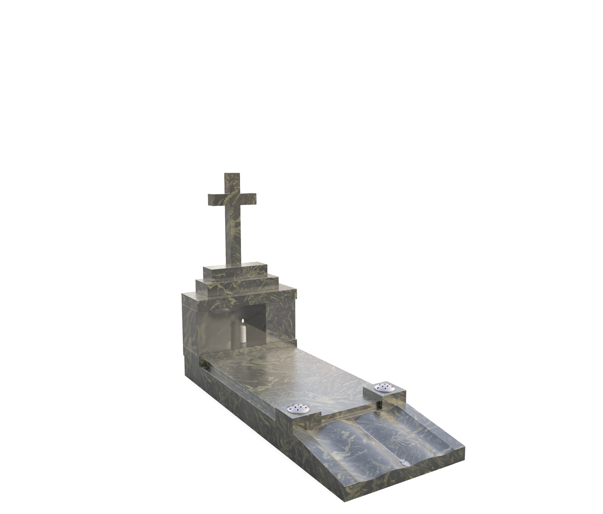 Cross Style Kerb Set Design